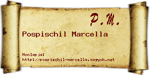 Pospischil Marcella névjegykártya
